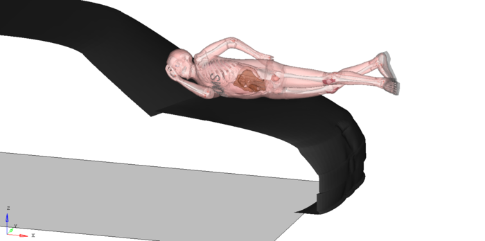 © VSI - Klug and Feist 2017 - TU Graz Simulation using a human body model.