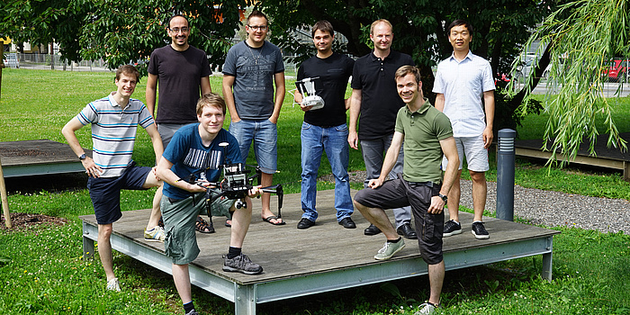 Group picture of the Graz Griffins Team.