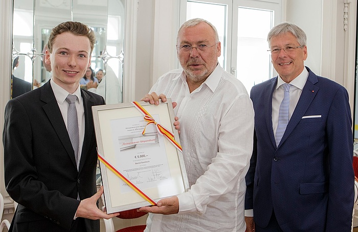 Bernd Somitsch, Alfred Gusenbauer und Peter Kaiser.