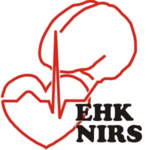 EHK-NIRS Logo, heart and brain silhouette