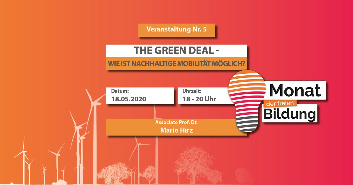 LIVESTREAM! The Green Deal