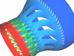 Unsteady Quasi-3D Simulation of the Pressure Distribution of the Two-Stage DREAM Configuration