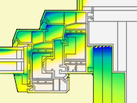 Hygrothermische Simulation - Kondensation Fensteranschluss