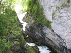 Blick in einen Canyon