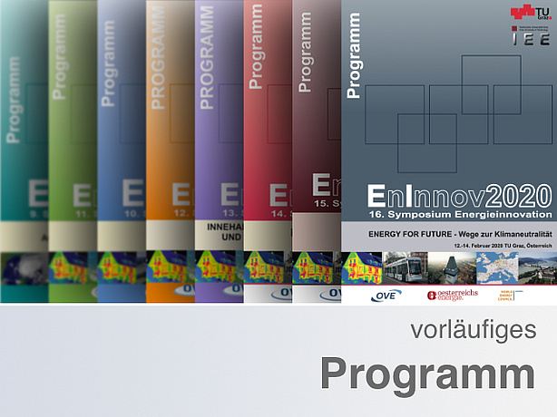 Programmcover der Jahre 2006 bis 2020.