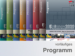 Programmcover der Jahre 2006 bis 2020.