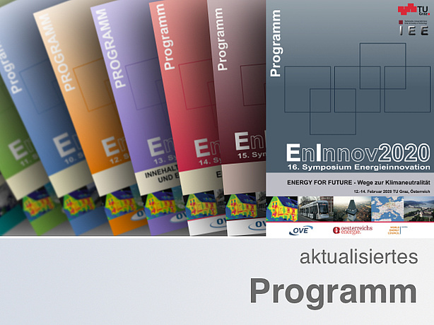 Programmcover der Jahre 2006 bis 2020.