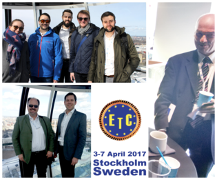 Members of the institute presented results of their work at the 12th European Turbomachinery Conference in Stockholm