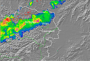 Image of weatherradar data