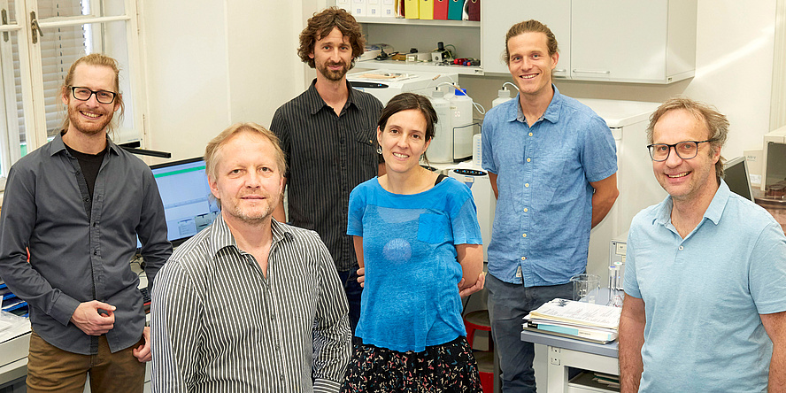 Group of researchers in the laboratory