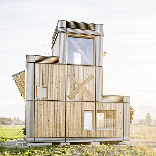 Innovatives Holzhaus