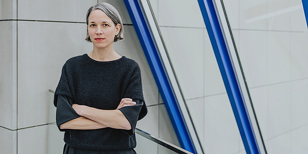 a portrait of Eva Mair.