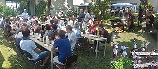 Some impressions from this year's institute barbecue where we could again welcome many former colleagues and friends of the institute