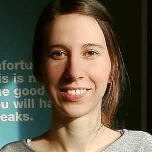 Astrid Weninger, Studierende der Doctoral School "Molekulare Biowissenschaften und Biotechnologie", TU Graz. Bildquelle: Weninger