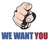 We want you.