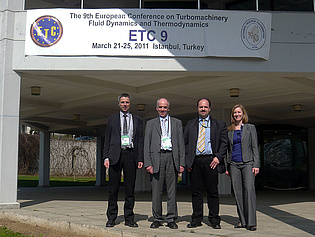 Members of the Institute participating in the 9th European Turbomachinery Conference in Istanbul, Turkey