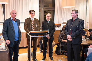 From left to right: H. Cerjak, C. Sommitsch, N. Enzinger, P. Mayr