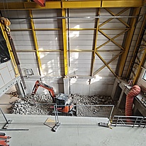 Foto der Baustelle vom 23.01.2026
