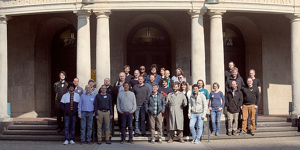 Mitglieder der Bibliothek der TU Graz bei InvenioRDM Partner Workshop 2025 