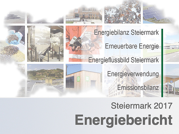 Cover des Energieberichtes der Steiermark 2017.