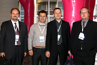 Mr. Göttlich, Mr. Paradiso, Mr. Schennach and Mr. Marn at the ASME conference in Montreal 2007