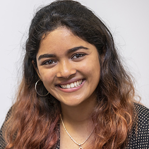 Shreya Rajmane, Studentin im Master Production Science and Management an der TU Graz