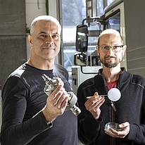 Hartmuth Schröttner, Manfred Nachtnebel (v.l.), FELMI