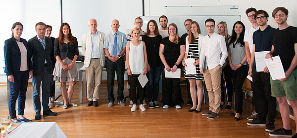 Studierende und Jury der "MasterClass" 2016
