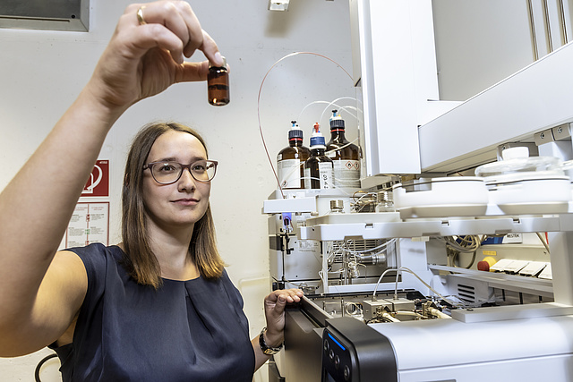 TU Graz, Andrea Hochegger, Lebensmittelchemie