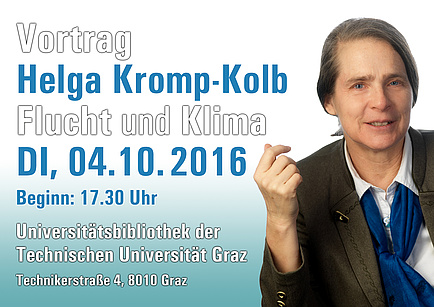 Helga Kromp-Kolb „Flucht und Klima“