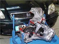 Abbildung des Honda Civic Getriebes