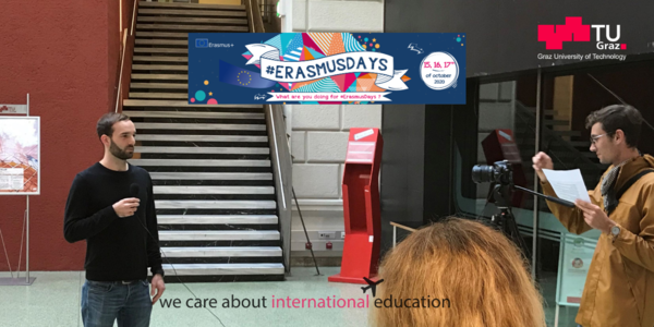 Interview, Student, talking, reden, experience abroad, Erasmus days 
