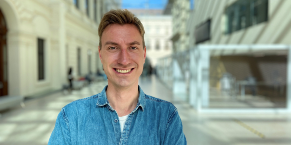 colleague, university, smiling 