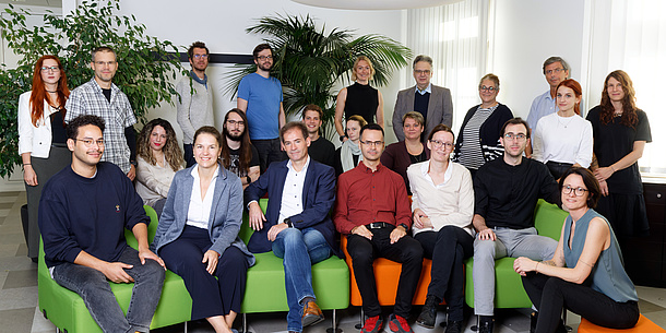 Group picture of the service unit Change Management and Implementation