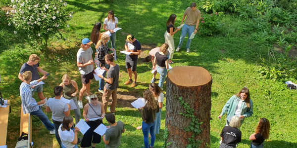 exchange semester, sunshine, welcome activity