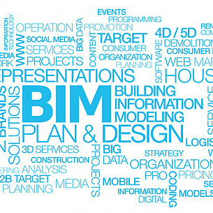 Building Information Modelling Word Cloud