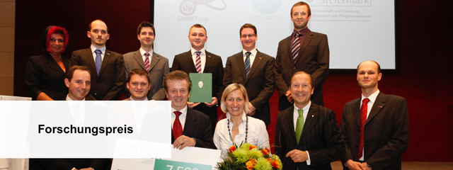 Gruppenfoto IEE Preisverleihung.
