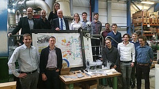 During the meeting of the OptiTCF project participants of MTU Aero Engines and General Electrics visited our laboratory.