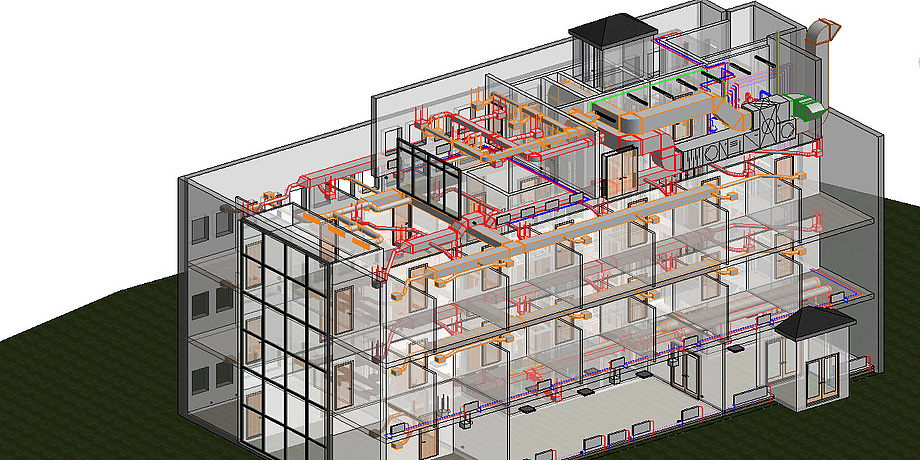 Plan gebäudetechnischer Systeme