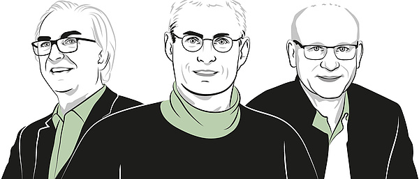 Illustrationen von Urs Hirschberg, Martin Fellendorf und Christoph Hochenauer