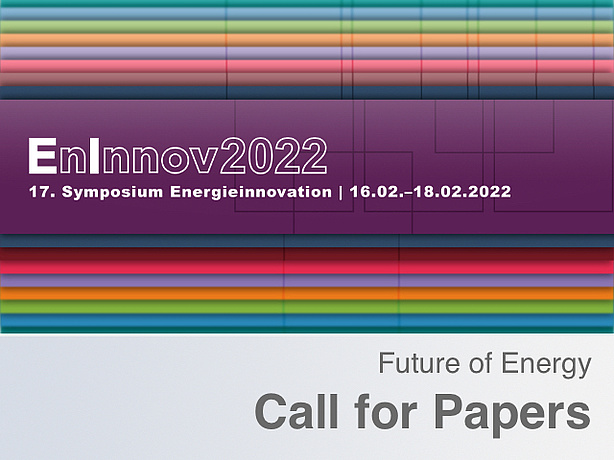 Banner EnInnov2022. Symposium Energy Innovation from 16.-18.2.2022