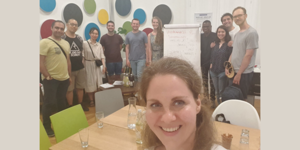 Deutschstammtisch, learning German, international staff