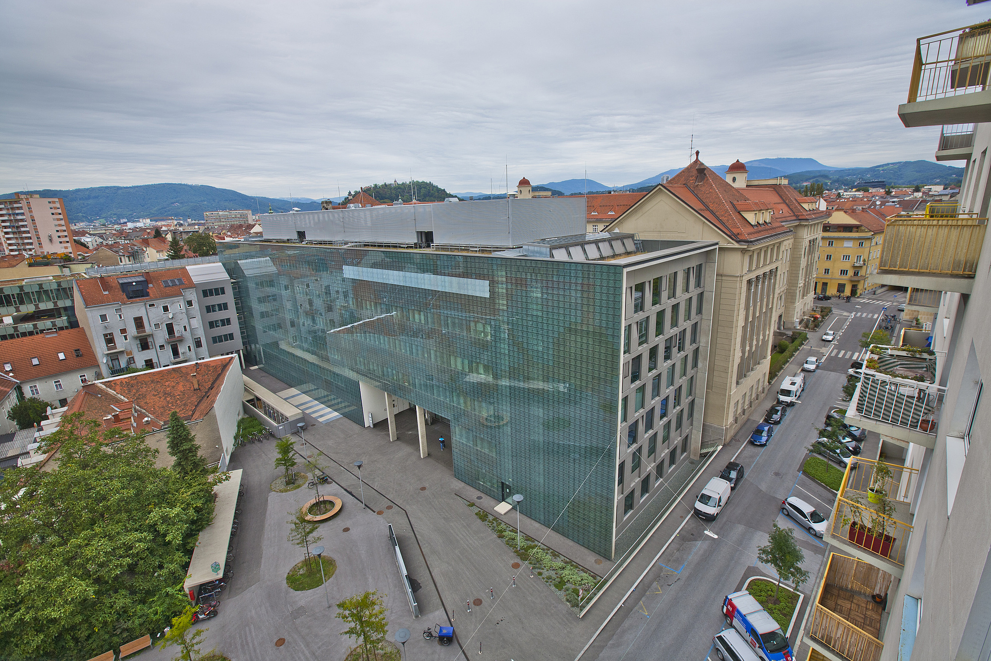 Photos of the campus locations TU Graz