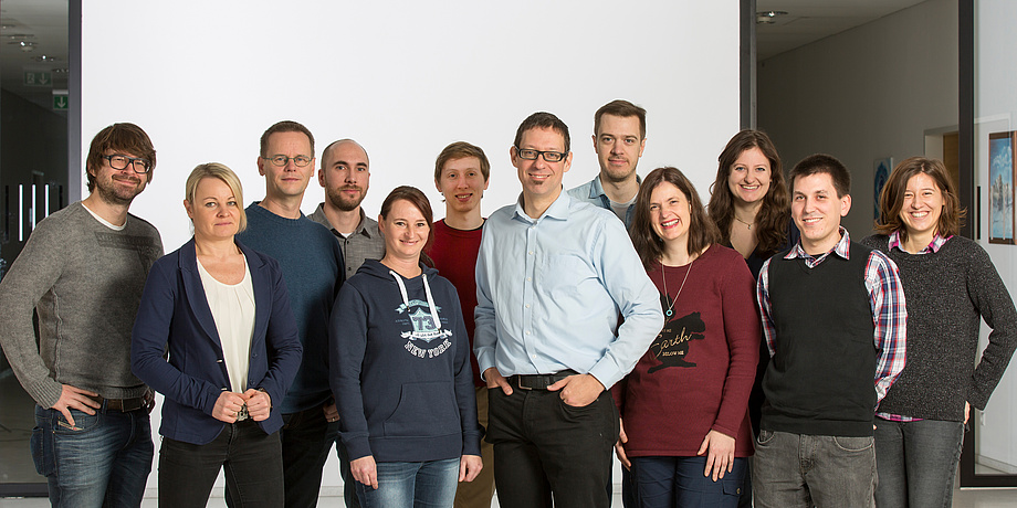 The research team at „CD Laboratory for Fiber Swelling and Paper Performance“