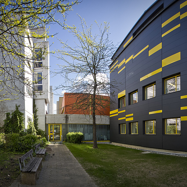 Buildings at Campus Inffeldgasse