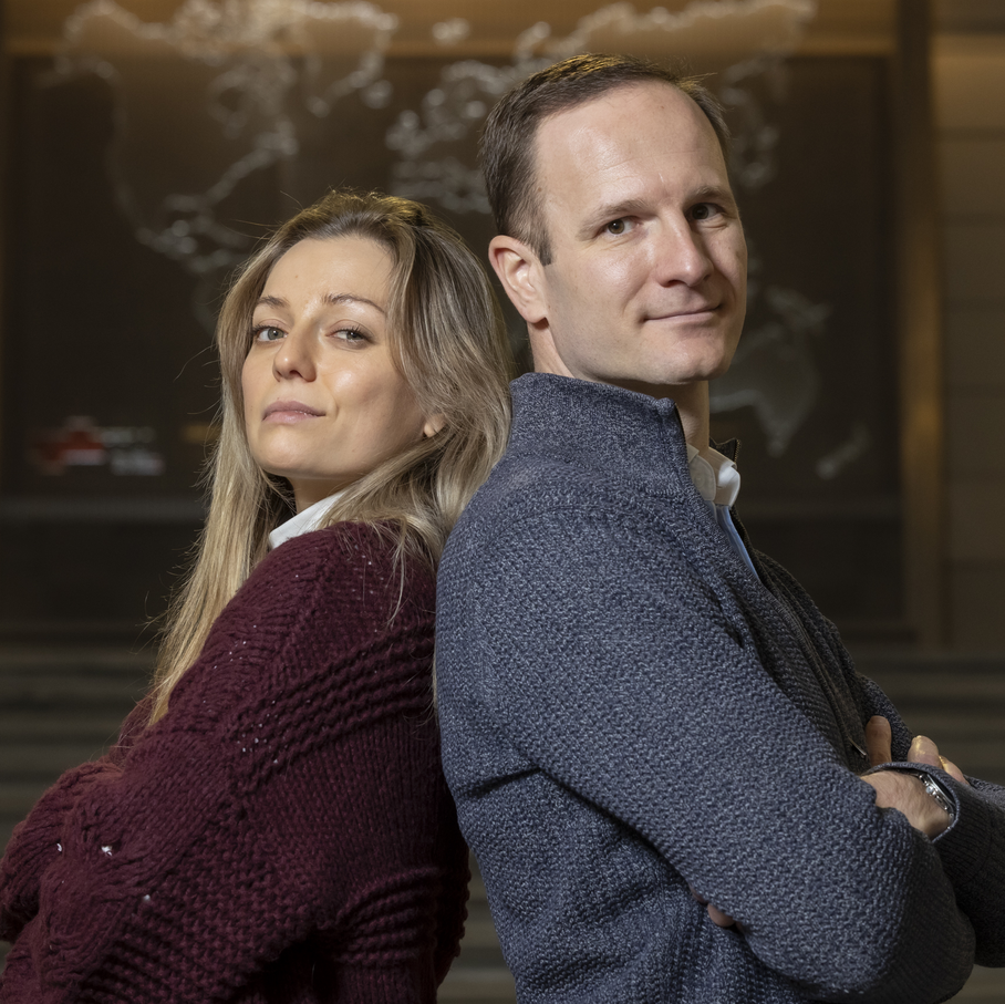 Christina Mühlthaler und Markus Kaspar