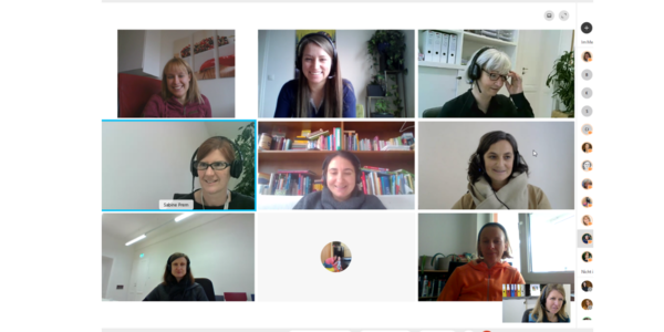 webex meeting, colleagues, team, office, corona, covid-19