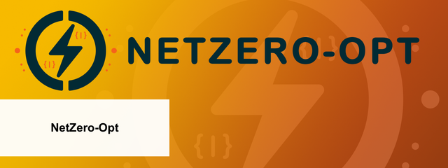 Logo von NetZero-Opt bestehend aus einer Null mit Blitz in der Mitte.