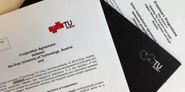 contracts, documents, TU Graz 