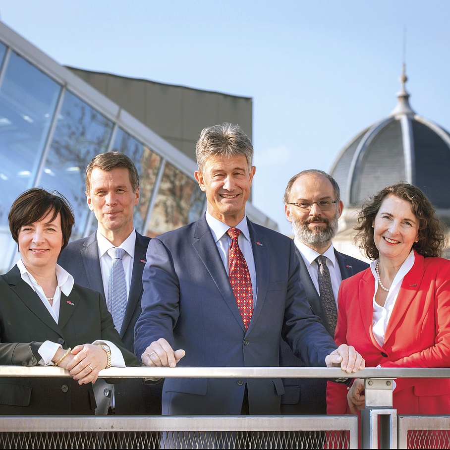 Das neue Rektorat der TU Graz